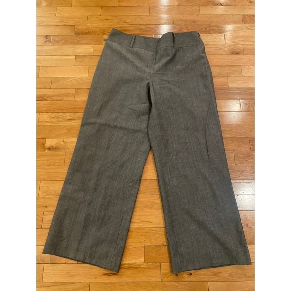 Anne Klein New York Women's‎ Gray Wide Leg Dress Pants Size 12
